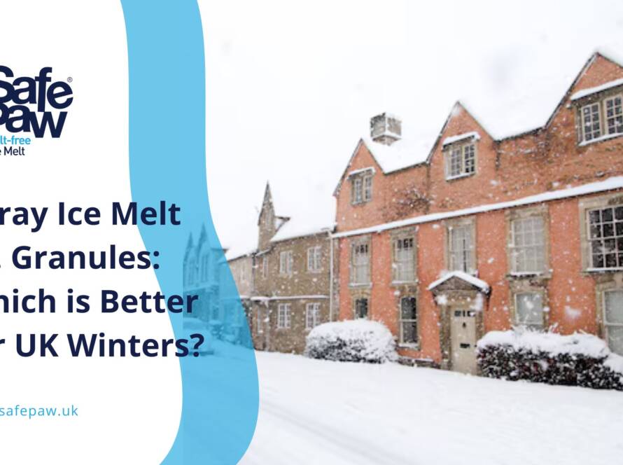 Spray Ice Melt vs. Granules_ Which is Better for UK Winters