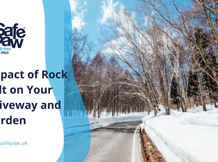 The Real Impact of Rock Salt for Ice Melt on Your Driveway and Garden